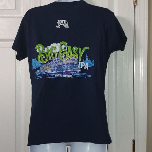 Abita Brewing Big Easy IPA short sleeve soft style ring spun  tshirt  Sz S - Picture 3 of 5
